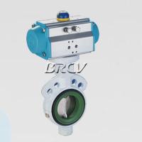 氣動對夾式蝶閥